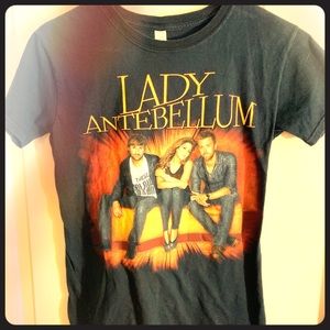 Lady antebellum 2010 concert T-shirt Size Small